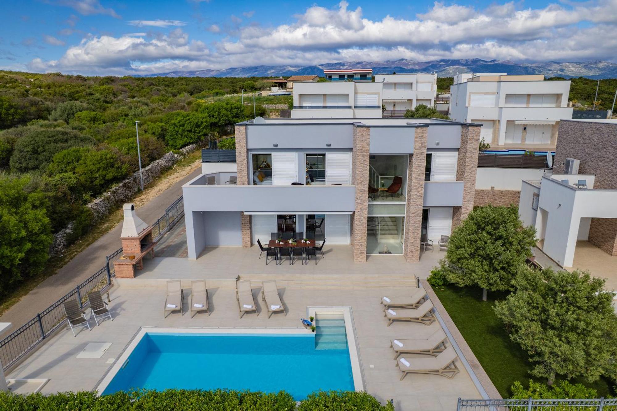Villas Royal I With Private Pool Novalja Exterior foto