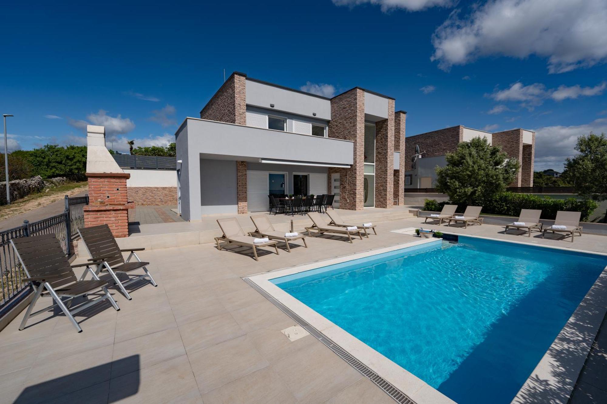 Villas Royal I With Private Pool Novalja Exterior foto