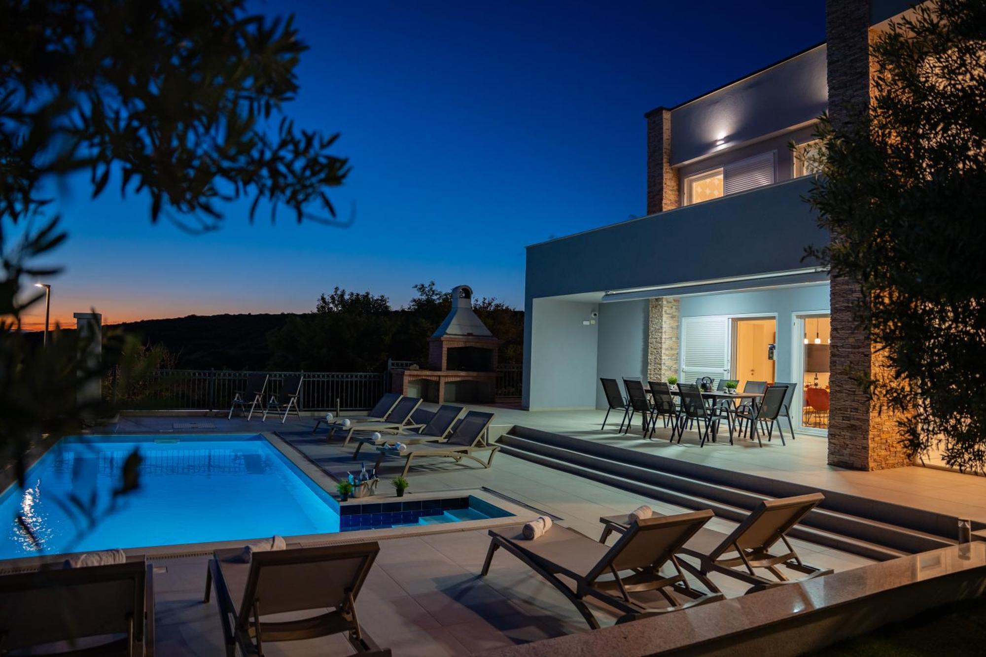 Villas Royal I With Private Pool Novalja Exterior foto